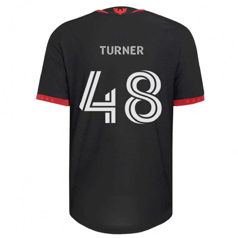 Danxen Mulher Camisola Gavin Turner #48 Preto Branco Vermelho Principal 2026/27 Camisa Brasil