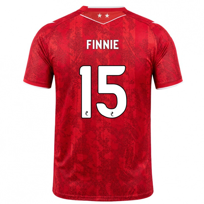 Danxen Mulher Camisola Maddison Finnie #15 Vermelho Branco Principal 2026/27 Camisa Brasil