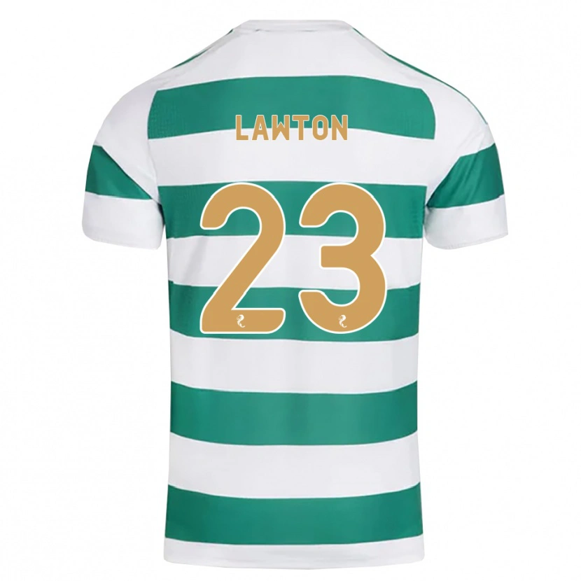Danxen Mulher Camisola Emma Lawton #23 Ciano Escuro Branco Principal 2026/27 Camisa Brasil