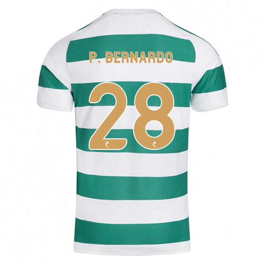 Danxen Mulher Camisola Paulo Bernardo #28 Ciano Escuro Branco Principal 2026/27 Camisa Brasil