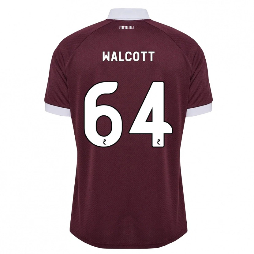 Danxen Mulher Camisola Malachi Fagan-Walcott #64 Branco Borgonha Principal 2026/27 Camisa Brasil