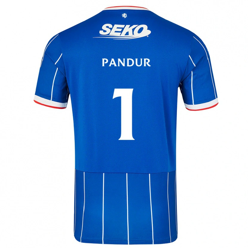 Danxen Mulher Camisola Ivor Pandur #1 Vermelho Azul Branco Principal 2026/27 Camisa Brasil