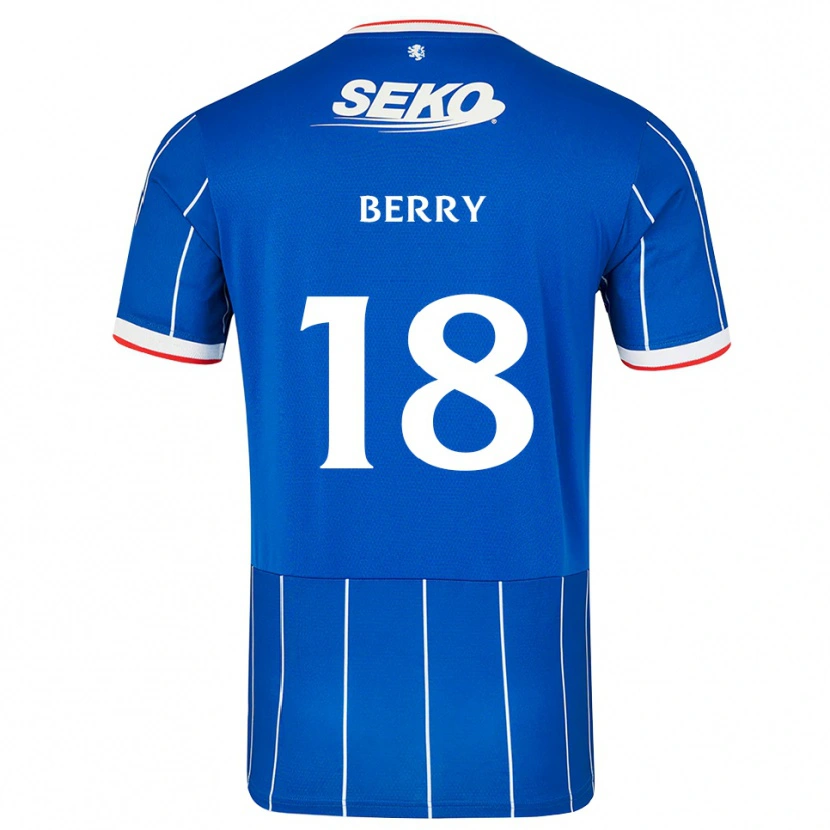 Danxen Mulher Camisola Laura Berry #18 Vermelho Azul Branco Principal 2026/27 Camisa Brasil