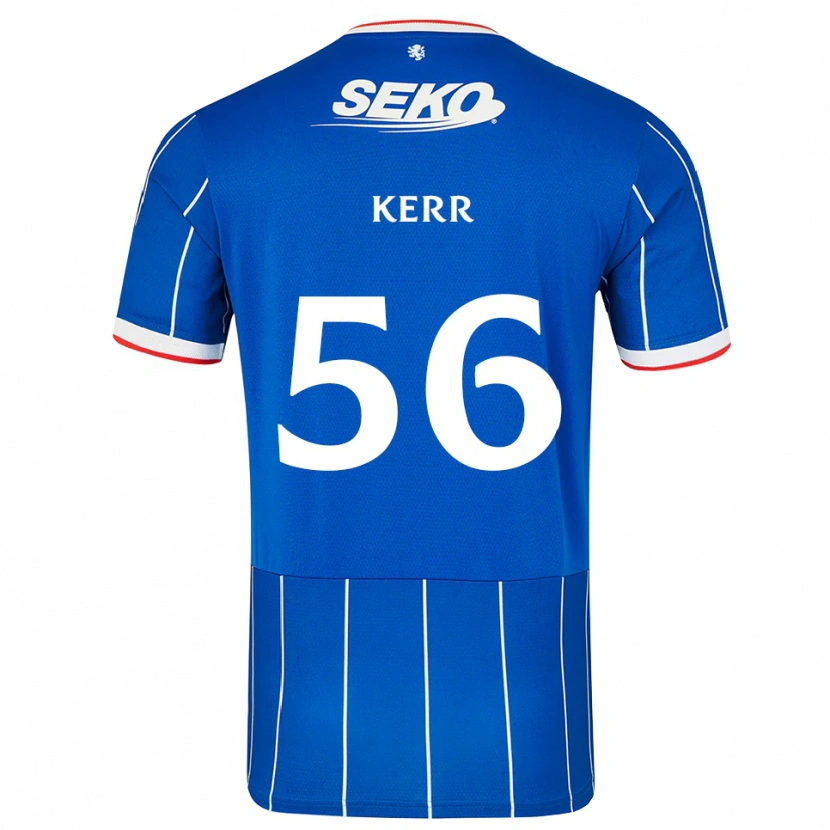 Danxen Mulher Camisola Arran Kerr #56 Vermelho Azul Branco Principal 2026/27 Camisa Brasil