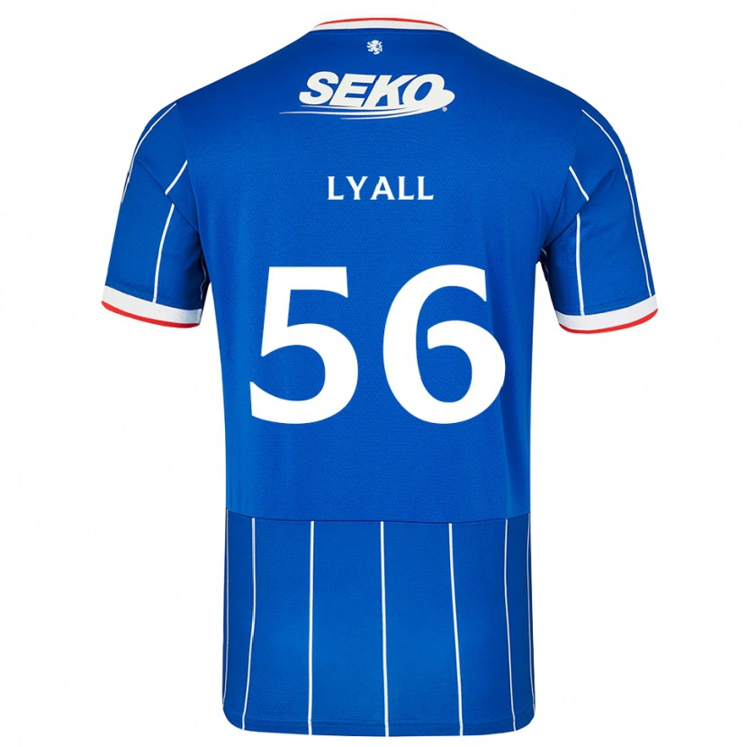 Danxen Mulher Camisola Arron Lyall #56 Vermelho Azul Branco Principal 2026/27 Camisa Brasil