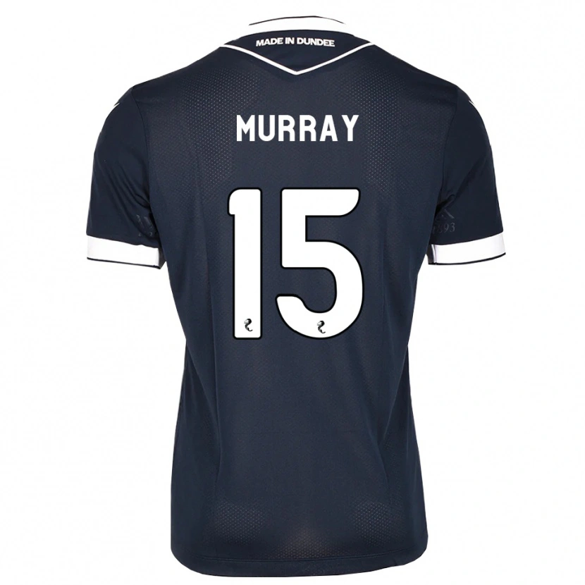 Danxen Mulher Camisola Simon Murray #15 Azul Meia-Noite Branco Principal 2026/27 Camisa Brasil