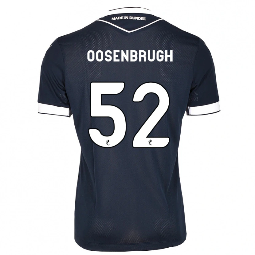 Danxen Mulher Camisola Charley Oosenbrugh #52 Azul Meia-Noite Branco Principal 2026/27 Camisa Brasil