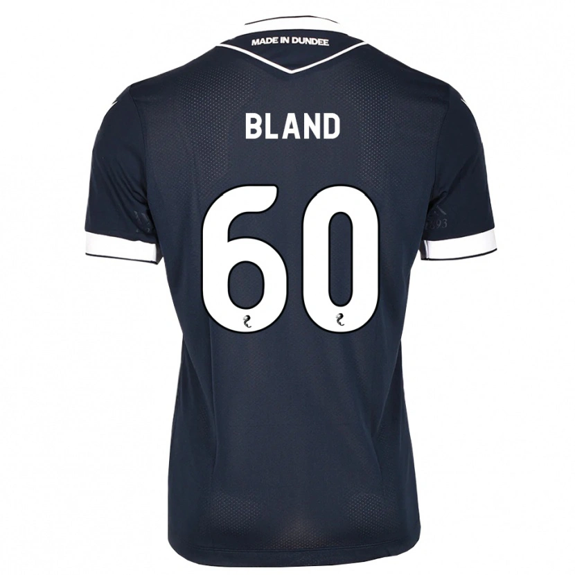 Danxen Mulher Camisola Ryan Bland #60 Azul Meia-Noite Branco Principal 2026/27 Camisa Brasil