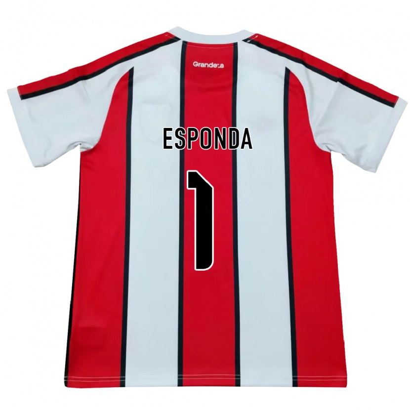 Danxen Mulher Camisola Lara Esponda #1 Branco Vermelho Preto Alternativa 2026/27 Camisa Brasil
