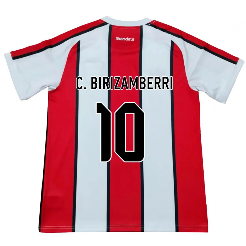 Danxen Mulher Camisola Carolina Birizamberri #10 Branco Vermelho Preto Alternativa 2026/27 Camisa Brasil