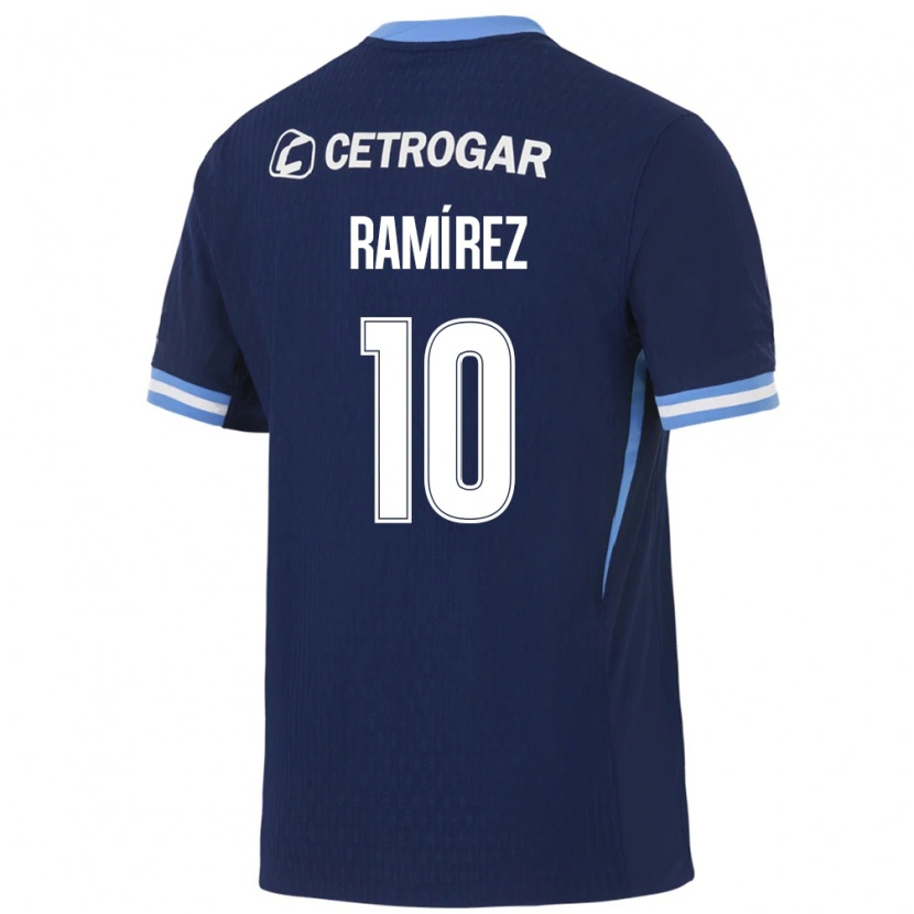 Danxen Mulher Camisola Sindy Ramírez #10 Azul Real Azul Claro Branco Alternativa 2026/27 Camisa Brasil