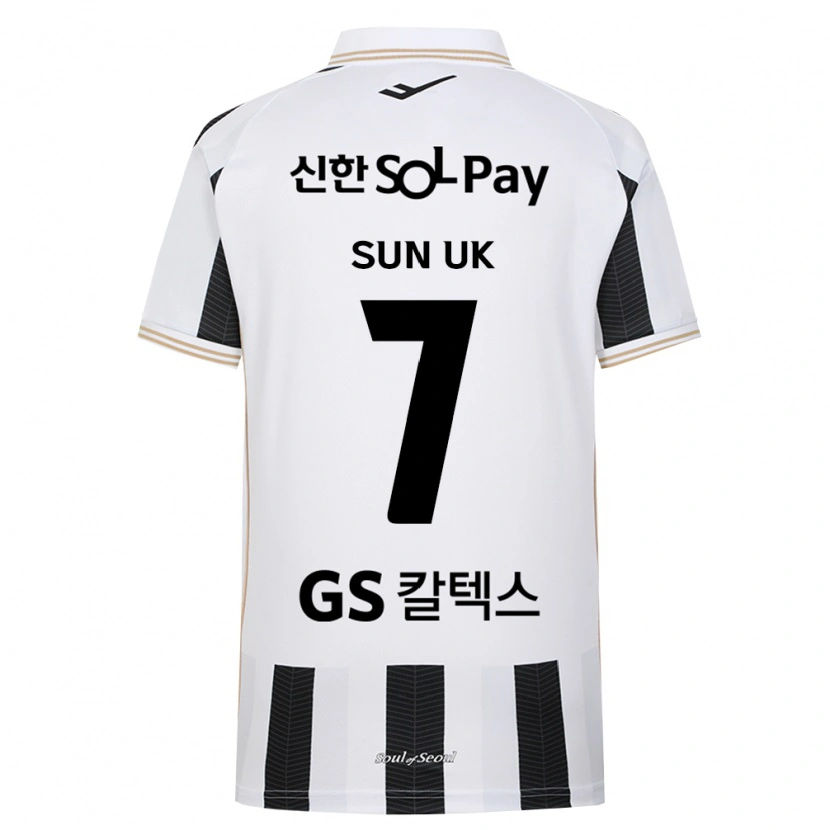 Danxen Mulher Camisola Sun-Uk Park #7 Branco Preto Alternativa 2026/27 Camisa Brasil
