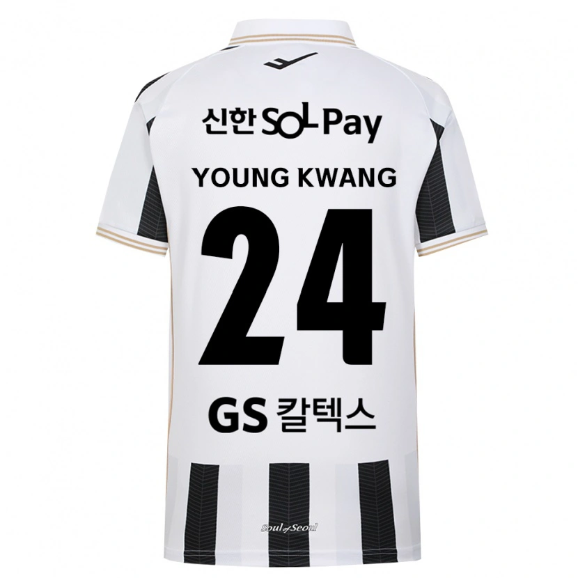 Danxen Mulher Camisola Young-Kwang Cho #24 Branco Preto Alternativa 2026/27 Camisa Brasil
