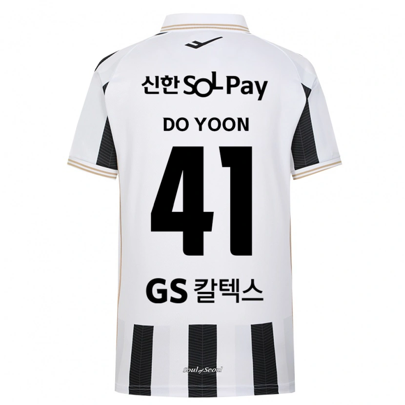 Danxen Mulher Camisola Do-Yoon Hwang #41 Branco Preto Alternativa 2026/27 Camisa Brasil