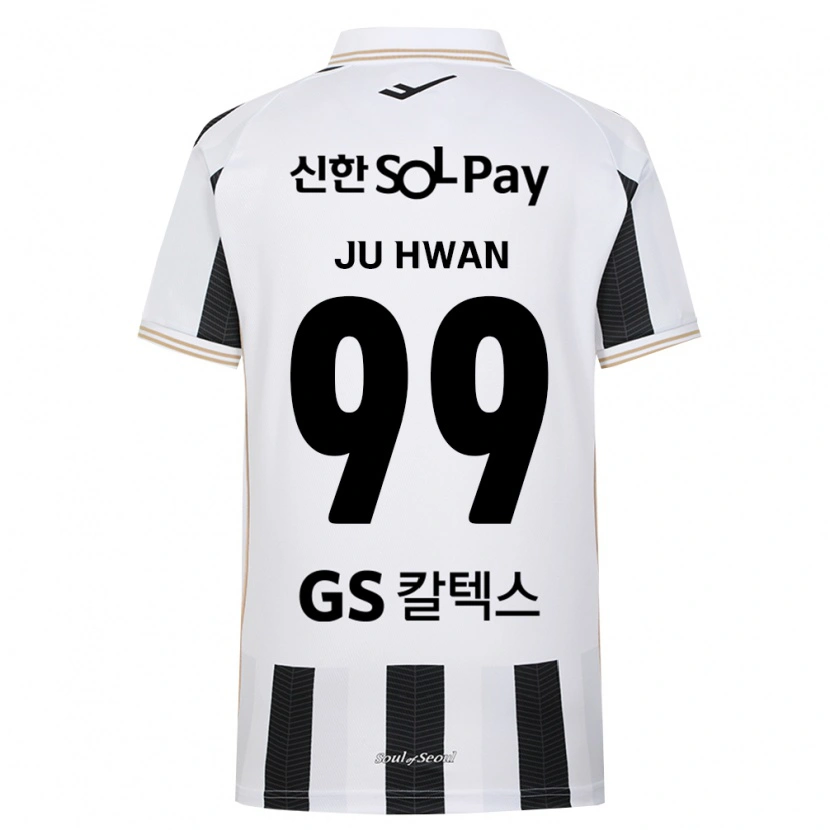 Danxen Mulher Camisola Ju-Hwan Seo #99 Branco Preto Alternativa 2026/27 Camisa Brasil