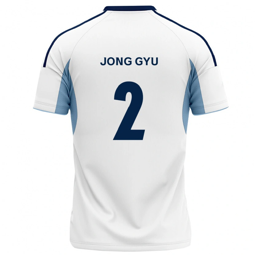 Danxen Mulher Camisola Jong-Gyu Yoon #2 Azul Real Branco Alternativa 2026/27 Camisa Brasil