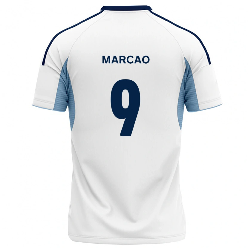 Danxen Mulher Camisola Marcos Vinicius Amaral Alves #9 Azul Real Branco Alternativa 2026/27 Camisa Brasil