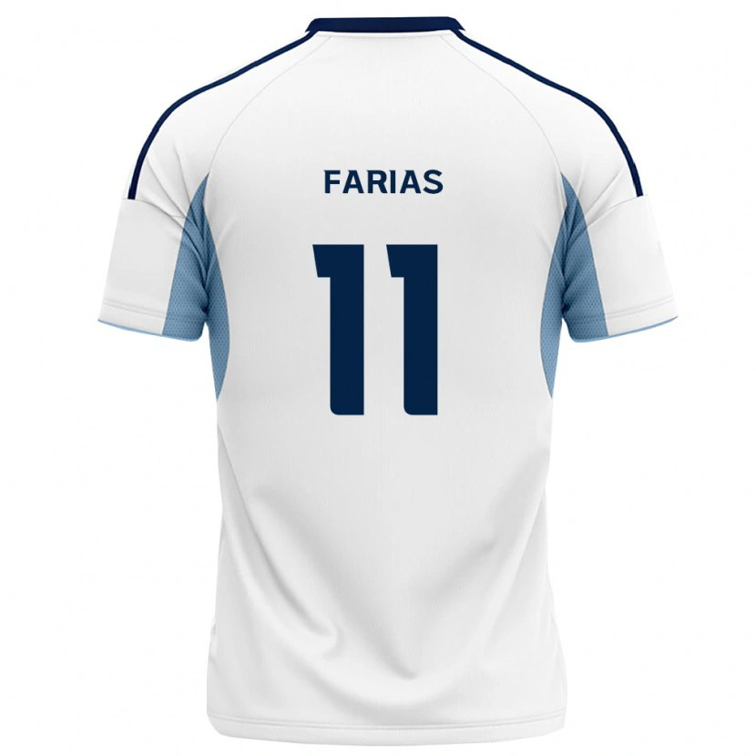 Danxen Mulher Camisola Erick Farias #11 Azul Real Branco Alternativa 2026/27 Camisa Brasil