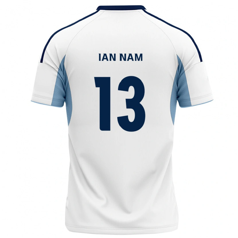 Danxen Mulher Camisola Ian Nam #13 Azul Real Branco Alternativa 2026/27 Camisa Brasil