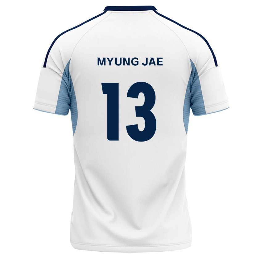 Danxen Mulher Camisola Myung-Jae Lee #13 Azul Real Branco Alternativa 2026/27 Camisa Brasil