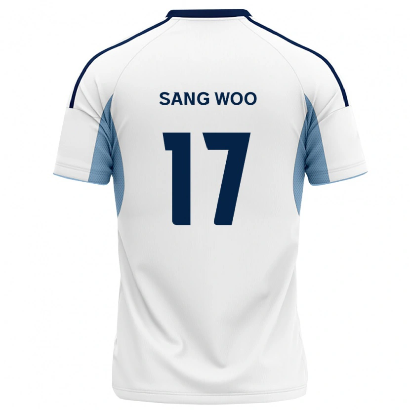Danxen Mulher Camisola Sang-Woo Kang #17 Azul Real Branco Alternativa 2026/27 Camisa Brasil