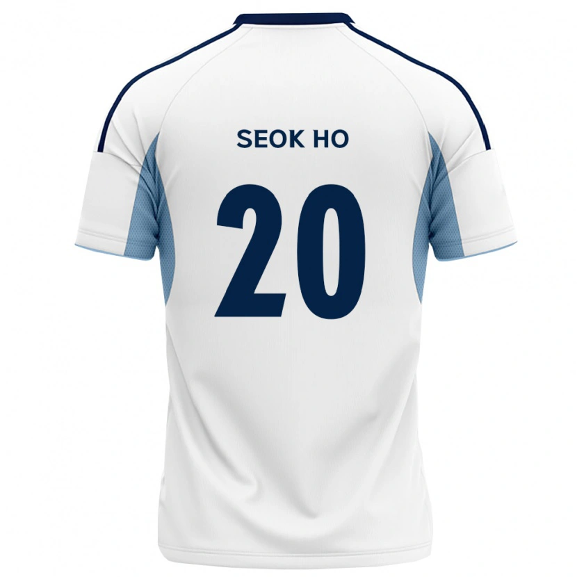 Danxen Mulher Camisola Seok-Ho Hwang #20 Azul Real Branco Alternativa 2026/27 Camisa Brasil