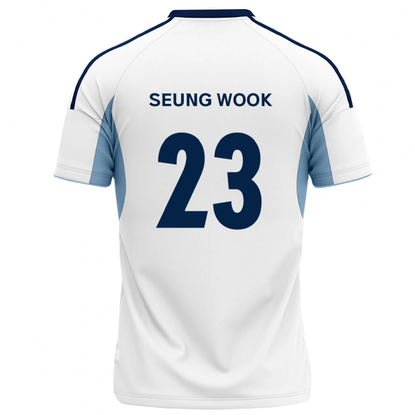 Danxen Mulher Camisola Seung-Wook Seo #23 Azul Real Branco Alternativa 2026/27 Camisa Brasil