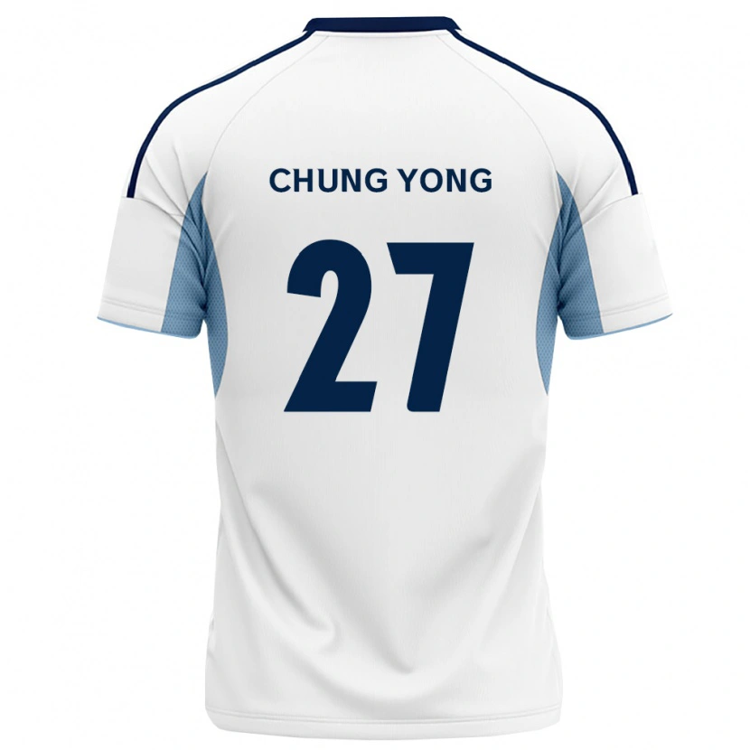Danxen Mulher Camisola Chung-Yong Lee #27 Azul Real Branco Alternativa 2026/27 Camisa Brasil