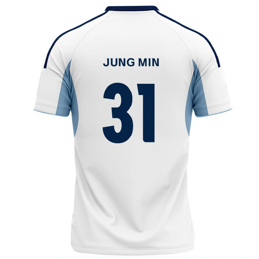 Danxen Mulher Camisola Jung-Min Han #31 Azul Real Branco Alternativa 2026/27 Camisa Brasil