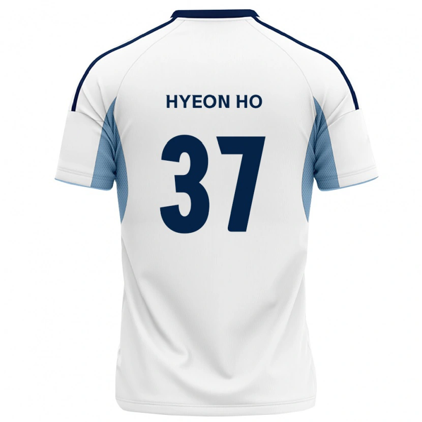 Danxen Mulher Camisola Hyeon-Ho Moon #37 Azul Real Branco Alternativa 2026/27 Camisa Brasil