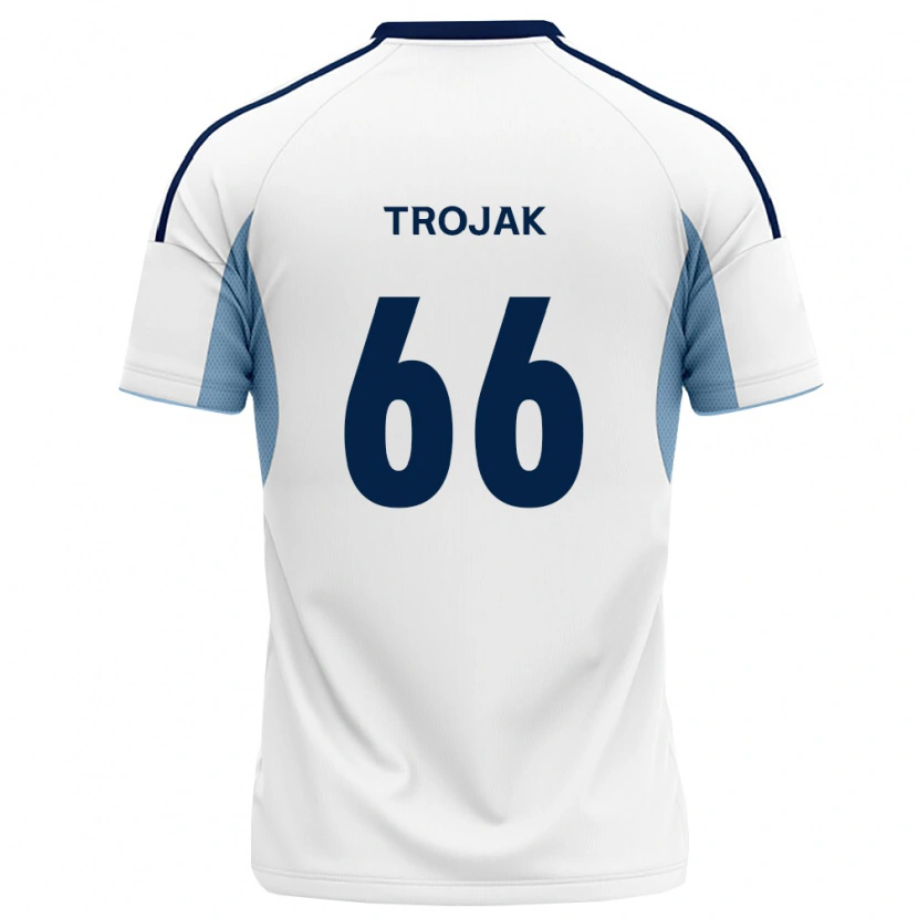Danxen Mulher Camisola Milosz Trojak #66 Azul Real Branco Alternativa 2026/27 Camisa Brasil