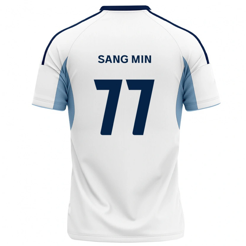Danxen Mulher Camisola Sang-Min Sim #77 Azul Real Branco Alternativa 2026/27 Camisa Brasil