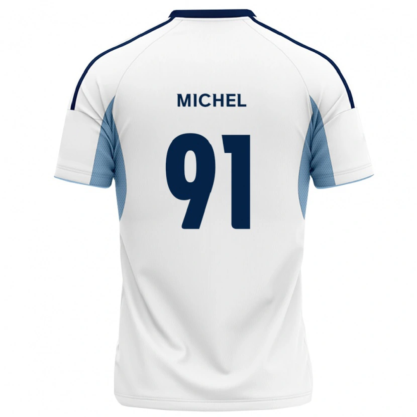 Danxen Mulher Camisola Benji Michel #91 Azul Real Branco Alternativa 2026/27 Camisa Brasil