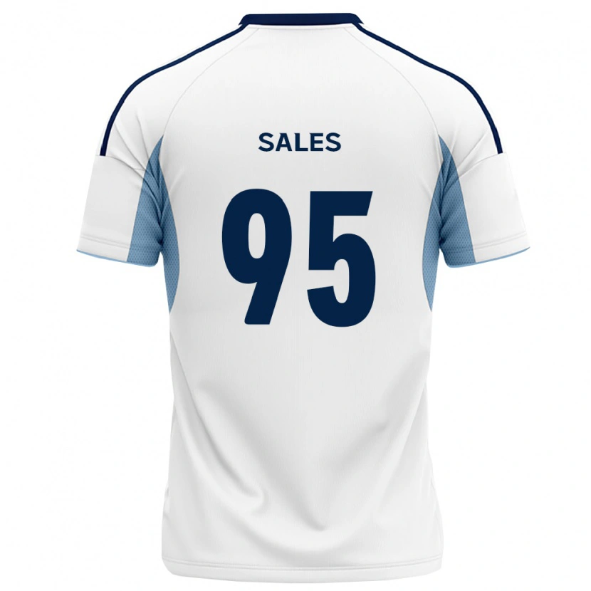 Danxen Mulher Camisola Matheus Sales #95 Azul Real Branco Alternativa 2026/27 Camisa Brasil
