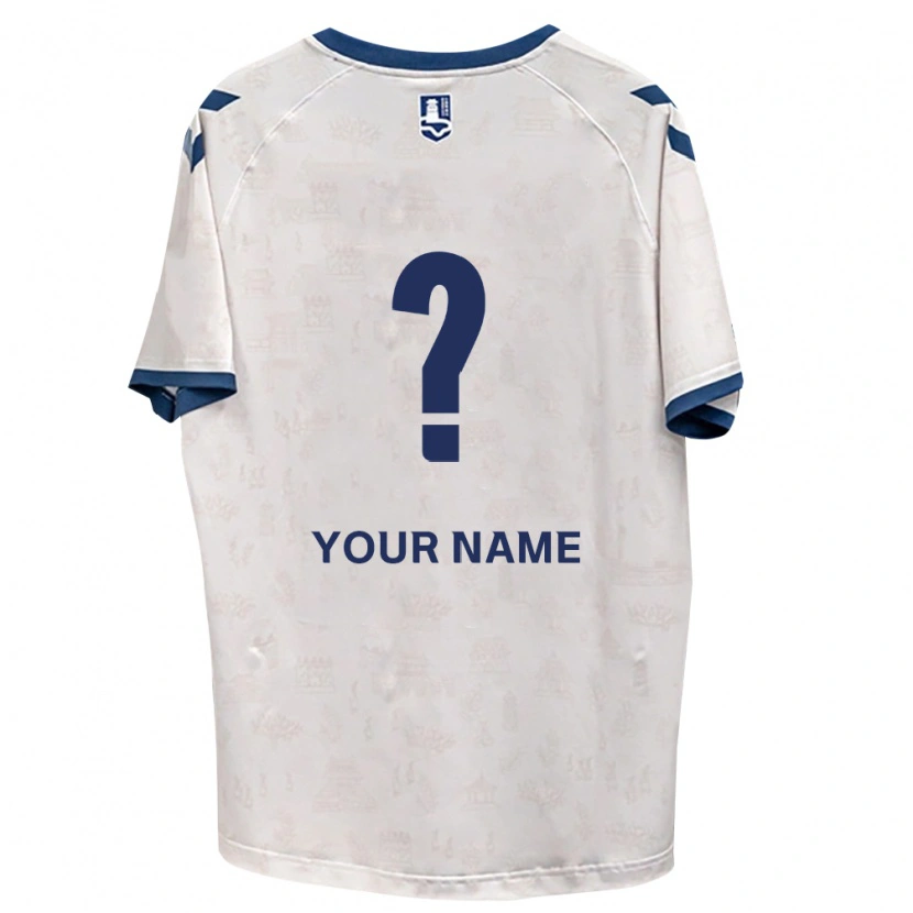 Danxen Mulher Camisola Seu Nome #0 Azul Real Branco Alternativa 2026/27 Camisa Brasil
