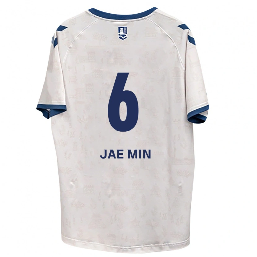 Danxen Mulher Camisola Jae-Min Chun #6 Azul Real Branco Alternativa 2026/27 Camisa Brasil