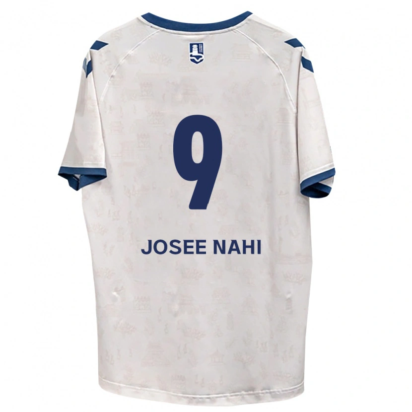 Danxen Mulher Camisola Josée Nahi #9 Azul Real Branco Alternativa 2026/27 Camisa Brasil