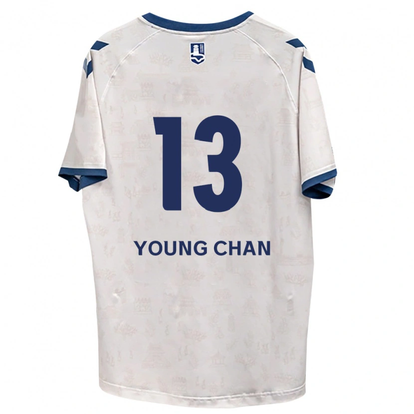 Danxen Mulher Camisola Young-Chan Ham #13 Azul Real Branco Alternativa 2026/27 Camisa Brasil