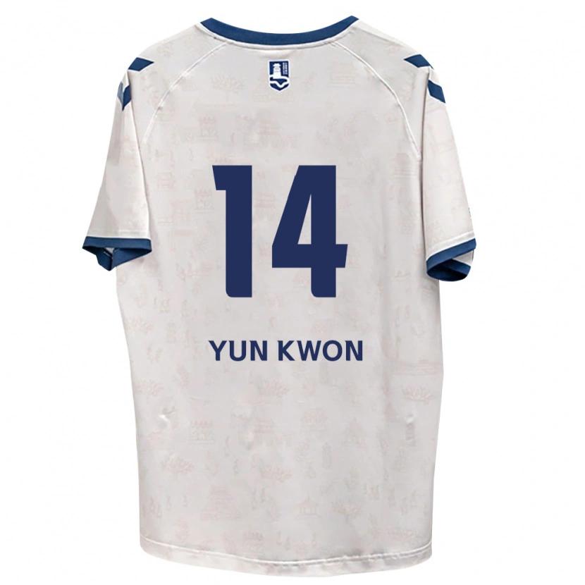 Danxen Mulher Camisola Yun-Kwon Cho #14 Azul Real Branco Alternativa 2026/27 Camisa Brasil