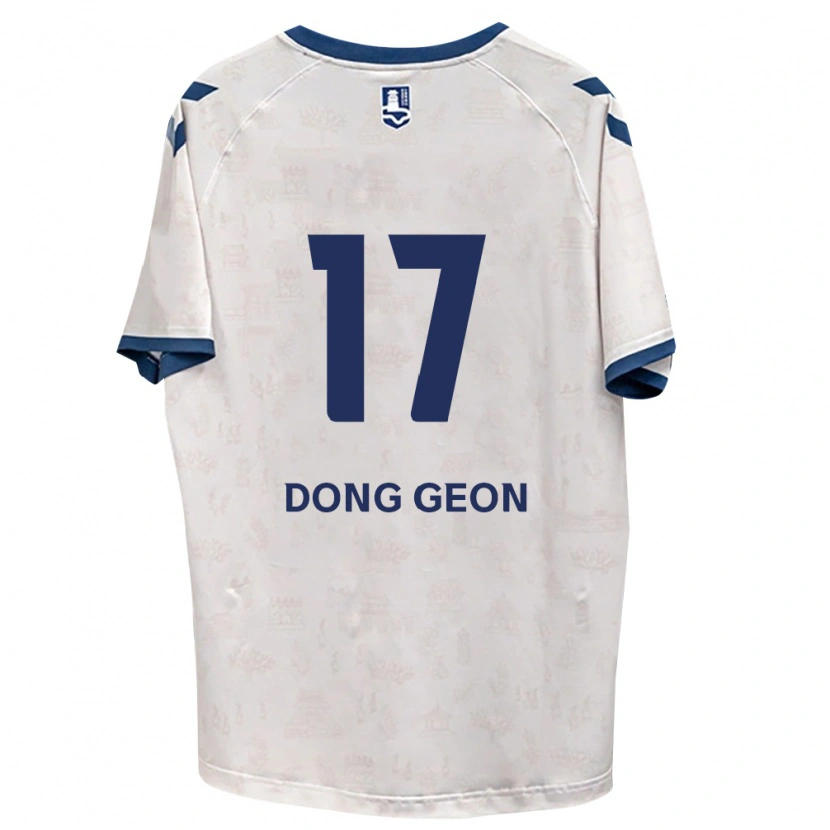 Danxen Mulher Camisola Dong-Geon No #17 Azul Real Branco Alternativa 2026/27 Camisa Brasil