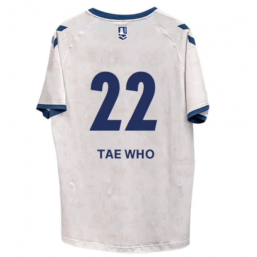 Danxen Mulher Camisola Tae-Who Yang #22 Azul Real Branco Alternativa 2026/27 Camisa Brasil