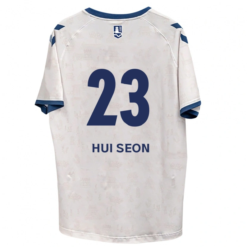 Danxen Mulher Camisola Hui-Seon Kwon #23 Azul Real Branco Alternativa 2026/27 Camisa Brasil