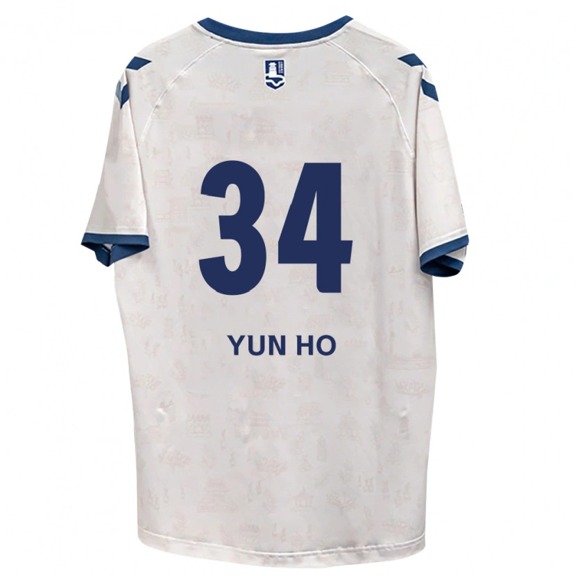 Danxen Mulher Camisola Yun-Ho Jang #34 Azul Real Branco Alternativa 2026/27 Camisa Brasil