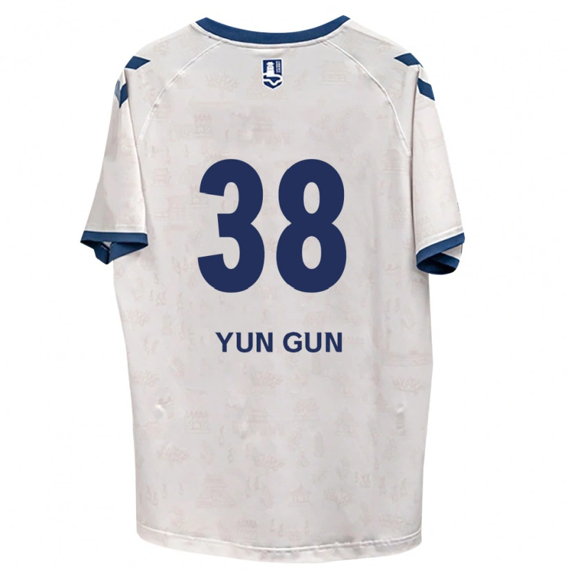 Danxen Mulher Camisola Yun-Gun Lee #38 Azul Real Branco Alternativa 2026/27 Camisa Brasil