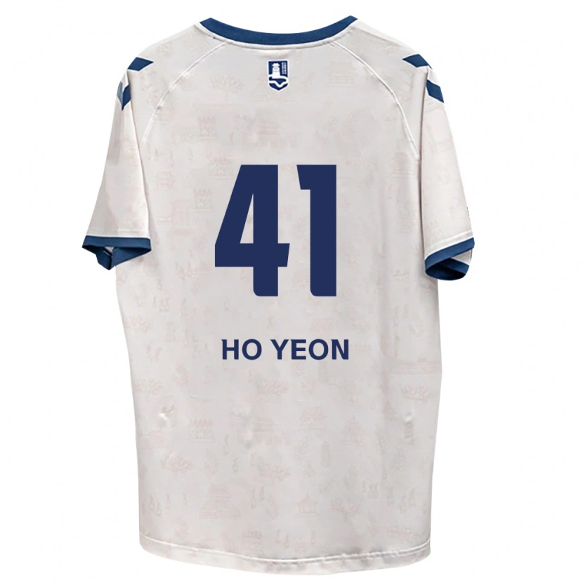 Danxen Mulher Camisola Ho-Yeon Joo #41 Azul Real Branco Alternativa 2026/27 Camisa Brasil