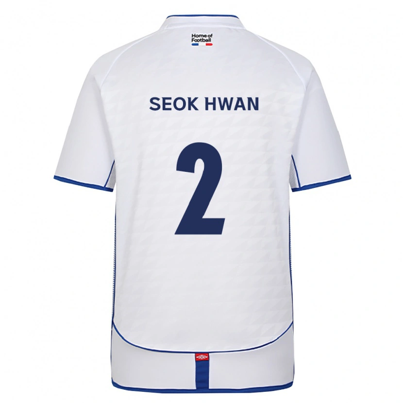 Danxen Mulher Camisola Seok-Hwan Jang #2 Preto Branco Vermelho Alternativa 2026/27 Camisa Brasil