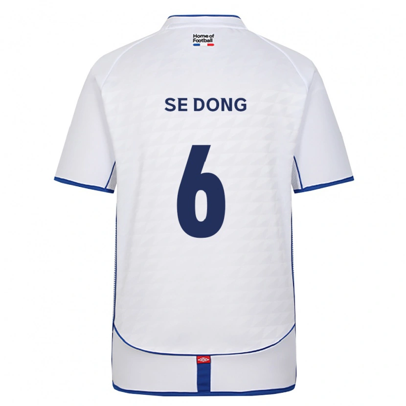 Danxen Mulher Camisola Se-Dong Chang #6 Preto Branco Vermelho Alternativa 2026/27 Camisa Brasil