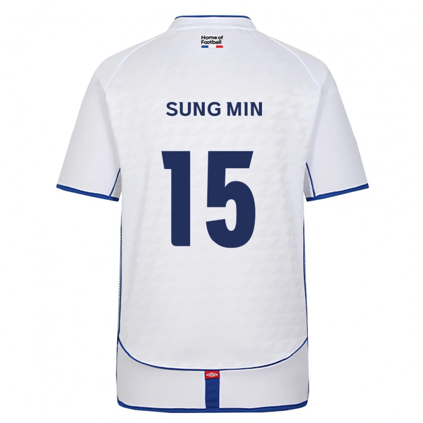 Danxen Mulher Camisola Sung-Min Jung #15 Preto Branco Vermelho Alternativa 2026/27 Camisa Brasil
