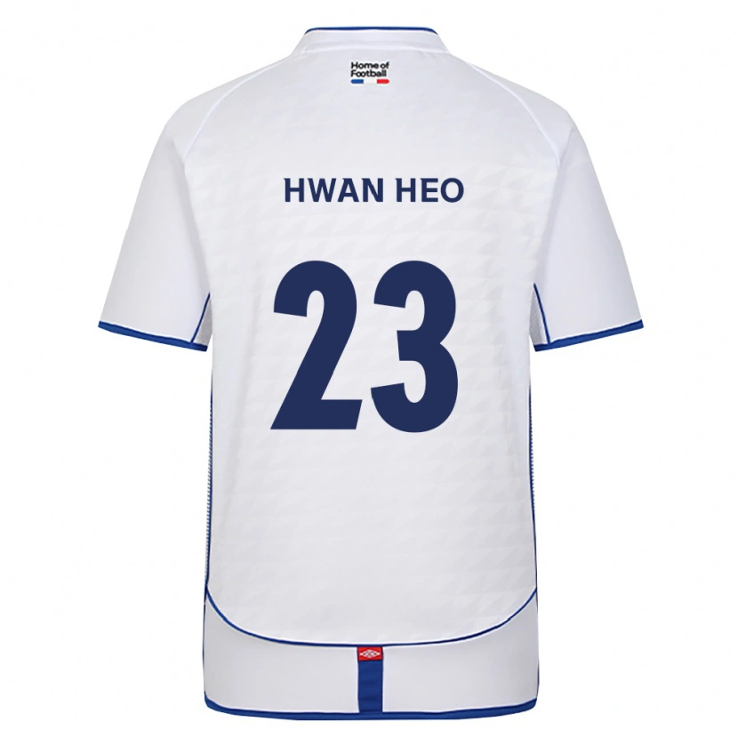 Danxen Mulher Camisola Hwan Heo #23 Preto Branco Vermelho Alternativa 2026/27 Camisa Brasil