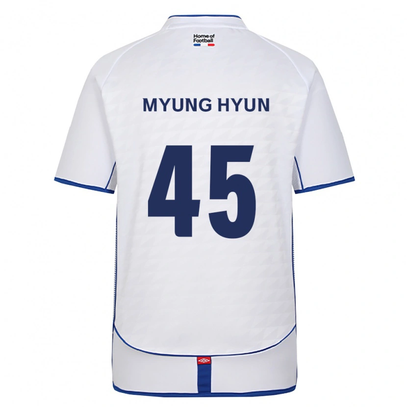 Danxen Mulher Camisola Myung-Hyun Hwang #45 Preto Branco Vermelho Alternativa 2026/27 Camisa Brasil